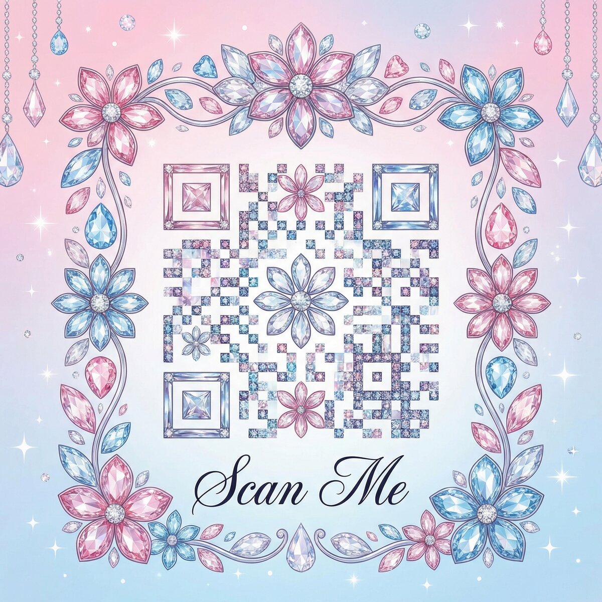 小马拉大车二维码